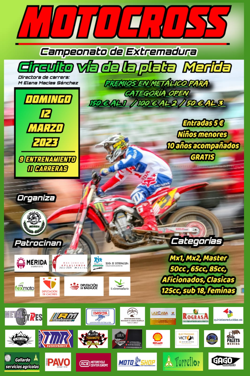 Motocros Campeonato de Extremadura