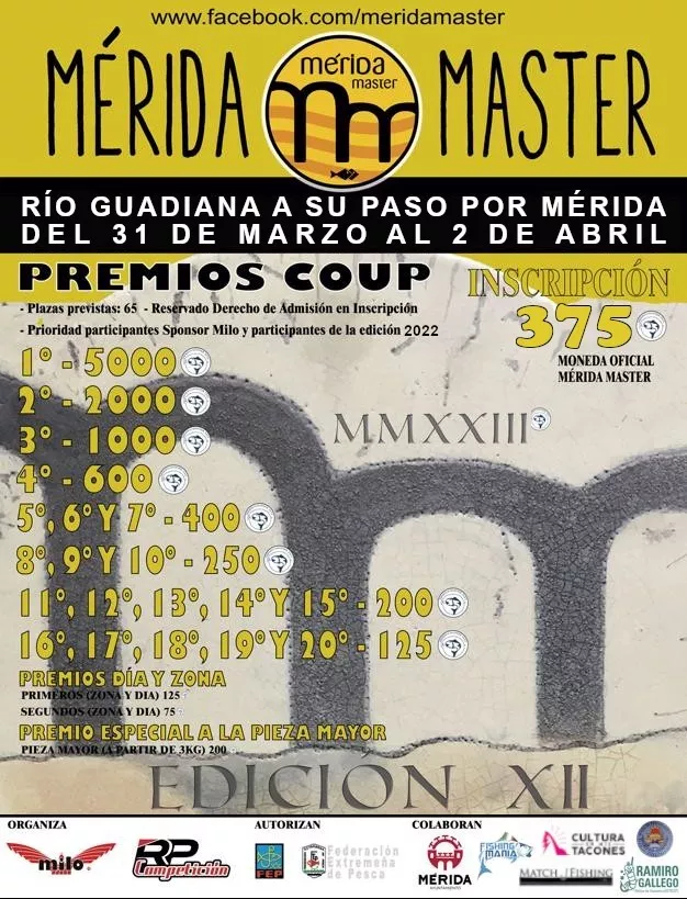 XII Mérida Master de Pesca