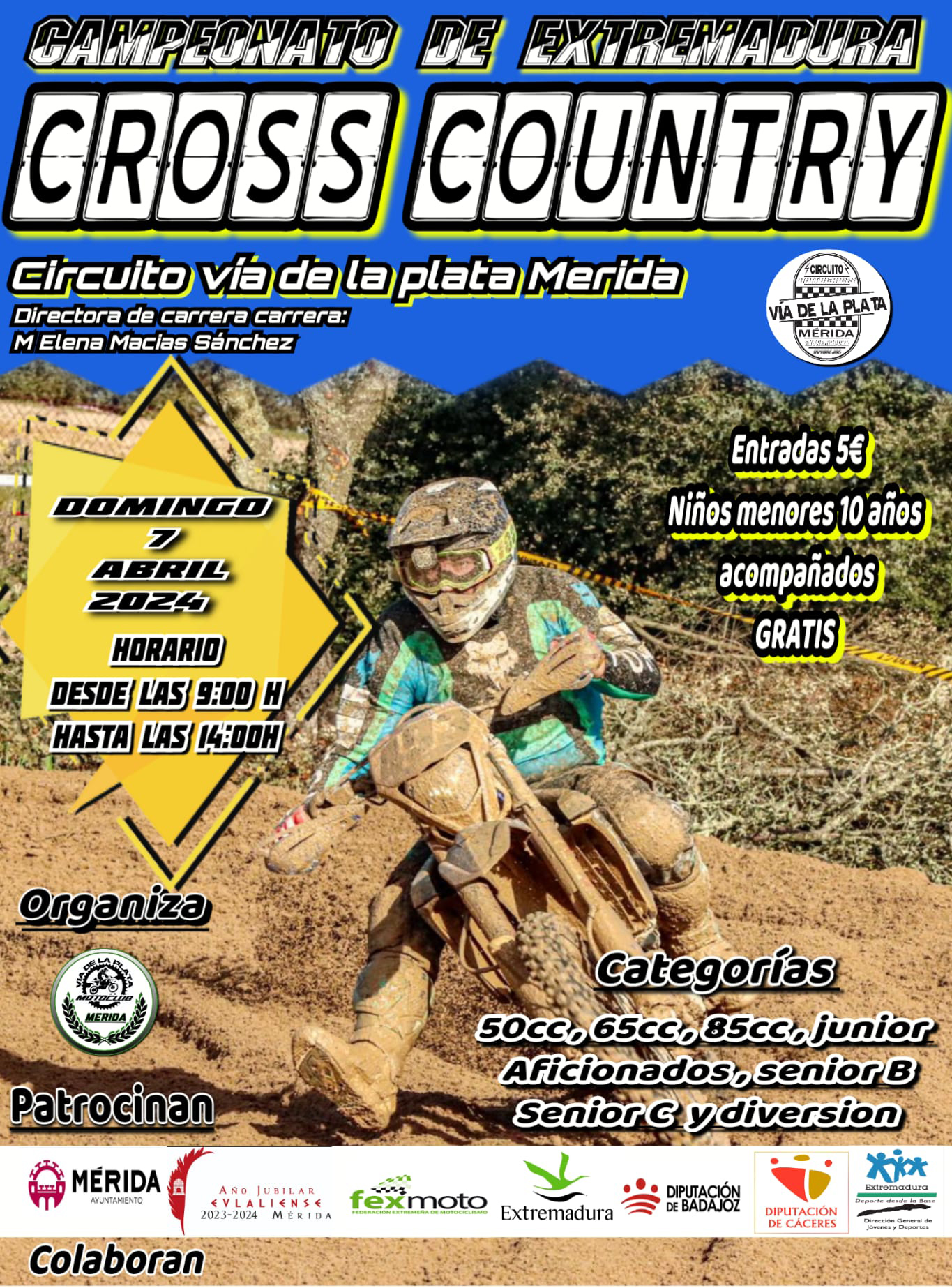 Campeonato Extremeño de Cross Country en Mérida
