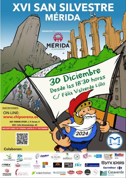 XVI San Silvestre de Mérida.