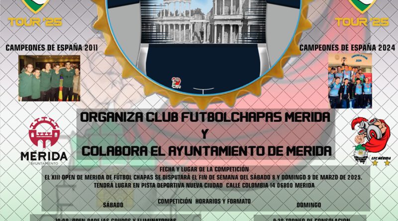 XIII Open Mérida de Fútbol Chapas