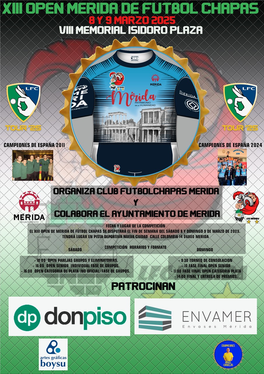 XIII Open Mérida de Fútbol Chapas